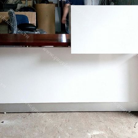 Quầy Lễ Tân Lệch Sơn QLTL S10